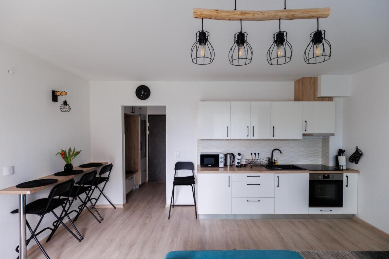 Villa Bauhaus Wellness Apartman Fsz. 1 シオーフォク エクステリア 写真